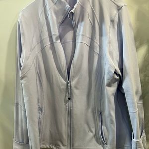 LULULEMON jacket pale purple size 20